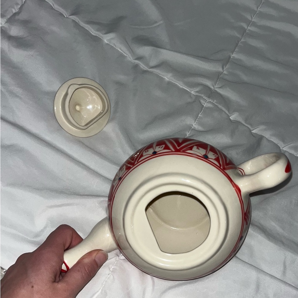 Le Souk Nejma teapot | Handmade | Hand-painted | Rare | Ceramic - Picture 9 of 12